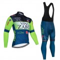 Ensemble cuissard vélo et maillot cyclisme hiver pro VINI ZABU 2021