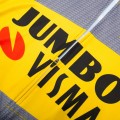 Ensemble cuissard vélo et maillot cyclisme hiver pro JUMBO VISMA 2021