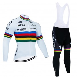 Ensemble cuissard vélo et maillot cyclisme hiver pro UCI Champion des champions 2021