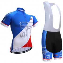 Ensemble cuissard vélo et maillot cyclisme Snovaky France