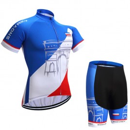 Ensemble cuissard vélo et maillot cyclisme Snovaky France