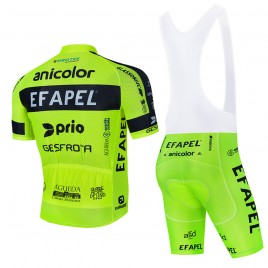 Ensemble cuissard vélo et maillot cyclisme équipe pro EFAPEL 2021 Aero Mesh