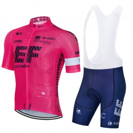 Ensemble cuissard vélo et maillot cyclisme équipe pro EF Nippo 2021 Aero Mesh