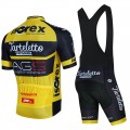 Ensemble cuissard vélo et maillot cyclisme équipe pro Tarteletto - Isorex 2021 Aero Mesh