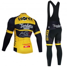 Ensemble cuissard vélo et maillot cyclisme hiver pro Tarteletto - Isorex 2021