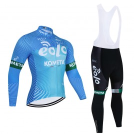 Ensemble cuissard vélo et maillot cyclisme hiver pro EOLO Kometa 2021