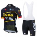 Ensemble cuissard vélo et maillot cyclisme équipe pro JUMBO Visma Hema 2021 Aero Mesh