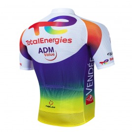 Maillot vélo équipe pro TotalEnergies 2021 Aero Mesh