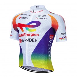 Maillot vélo équipe pro TotalEnergies 2021 Aero Mesh