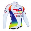 Maillot vélo hiver équipe pro TotalEnergies 2021