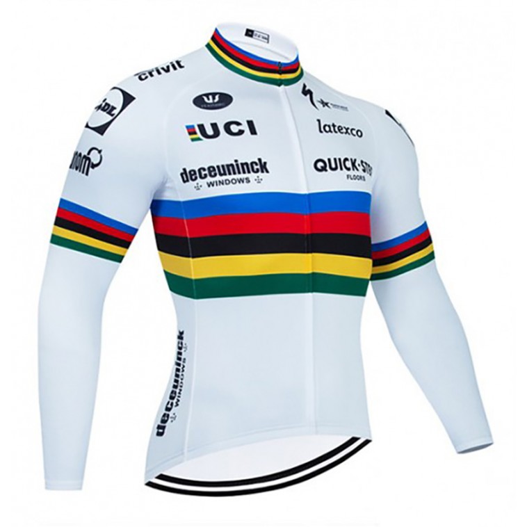 Maillot vélo hiver équipe pro UCI Champion des champions 2021