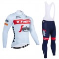 Ensemble cuissard vélo et maillot cyclisme hiver pro TREK Segafredo 2022