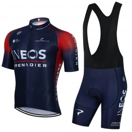 Ensemble cuissard vélo et maillot cyclisme équipe pro INEOS Grenadiers 2022 Aero Mesh