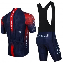 Ensemble cuissard vélo et maillot cyclisme équipe pro INEOS Grenadiers 2022 Aero Mesh