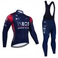 Ensemble cuissard vélo et maillot cyclisme hiver pro INEOS Grenadiers 2022