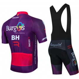 Ensemble cuissard vélo et maillot cyclisme équipe pro BURGOS BH 2022 Aero Mesh