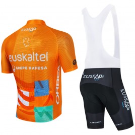 Ensemble cuissard vélo et maillot cyclisme équipe pro Euskaltel Euskadi 2022 Aero Mesh