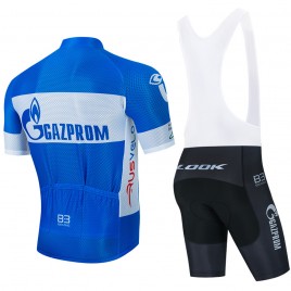 Ensemble cuissard vélo et maillot cyclisme équipe pro GAZPROM Rusvelo 2022 Aero Mesh