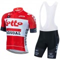 Ensemble cuissard vélo et maillot cyclisme équipe pro LOTTO Soudal 2022 Aero Mesh