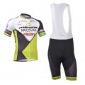 Ensemble cuissard vélo et maillot cyclisme équipe pro Merida Multivan