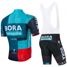 Ensemble cuissard vélo et maillot cyclisme équipe pro BORA 2022 Aero Mesh