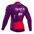 Maillot vélo hiver équipe pro BURGOS BH 2022