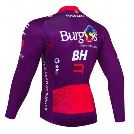 Maillot vélo hiver équipe pro BURGOS BH 2022