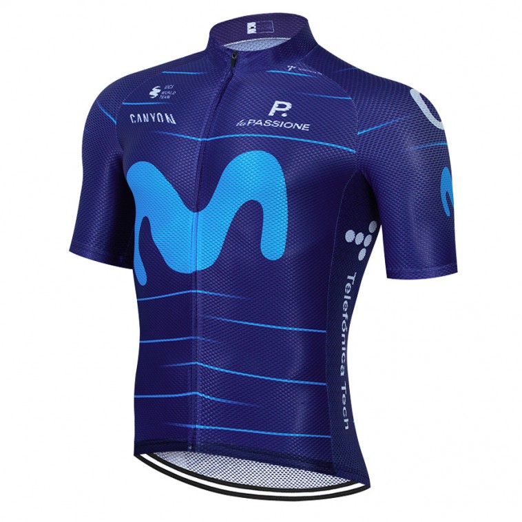 Maillot vélo équipe pro MOVISTAR 2022 Aero Mesh