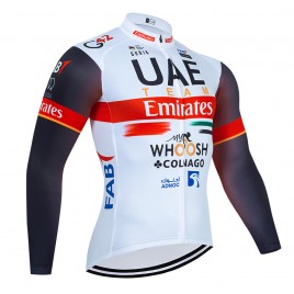 Maillot vélo hiver équipe pro UAE EMIRATES 2022