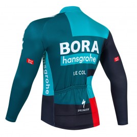 Maillot vélo hiver équipe pro BORA 2022