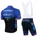 Ensemble cuissard vélo et maillot cyclisme équipe pro Colombia 2022 Aero Mesh