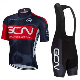 Ensemble cuissard vélo et maillot cyclisme équipe pro GCN 2022 Aero Mesh