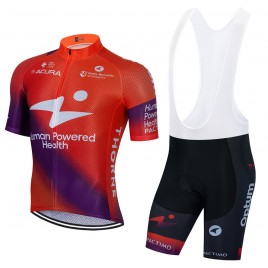 Ensemble cuissard vélo et maillot cyclisme équipe pro Human Powered Health 2022 Aero Mesh