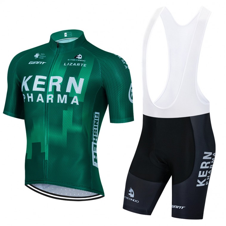 Ensemble cuissard vélo et maillot cyclisme équipe pro KERN Pharma 2022 Aero Mesh