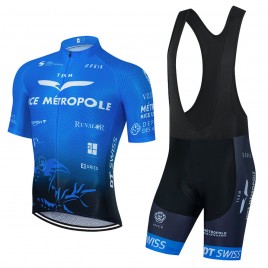 Ensemble cuissard vélo et maillot cyclisme équipe pro NICE METROPOLE 2022 Aero Mesh