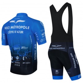 Ensemble cuissard vélo et maillot cyclisme équipe pro NICE METROPOLE 2022 Aero Mesh