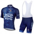 Ensemble cuissard vélo et maillot cyclisme équipe pro W52 FC PORTO 2022 Aero Mesh