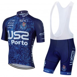 Ensemble cuissard vélo et maillot cyclisme équipe pro W52 FC PORTO 2022 Aero Mesh