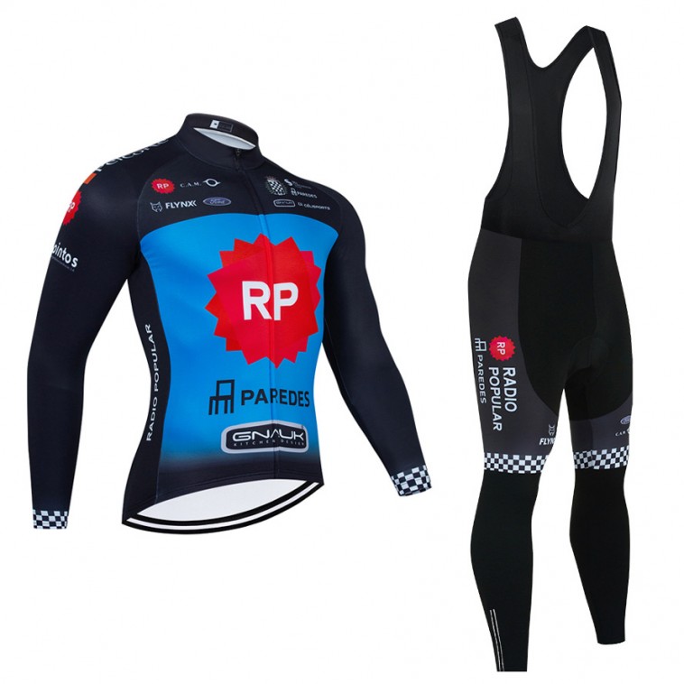 Ensemble cuissard vélo et maillot cyclisme hiver pro RP 2022