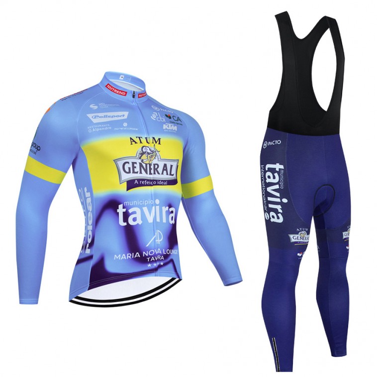 Ensemble cuissard vélo et maillot cyclisme hiver pro TAVIRA 2022