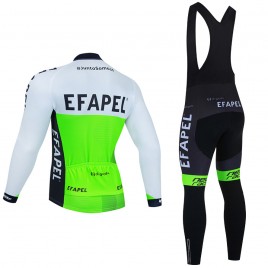 Ensemble cuissard vélo et maillot cyclisme hiver pro EFAPEL 2022