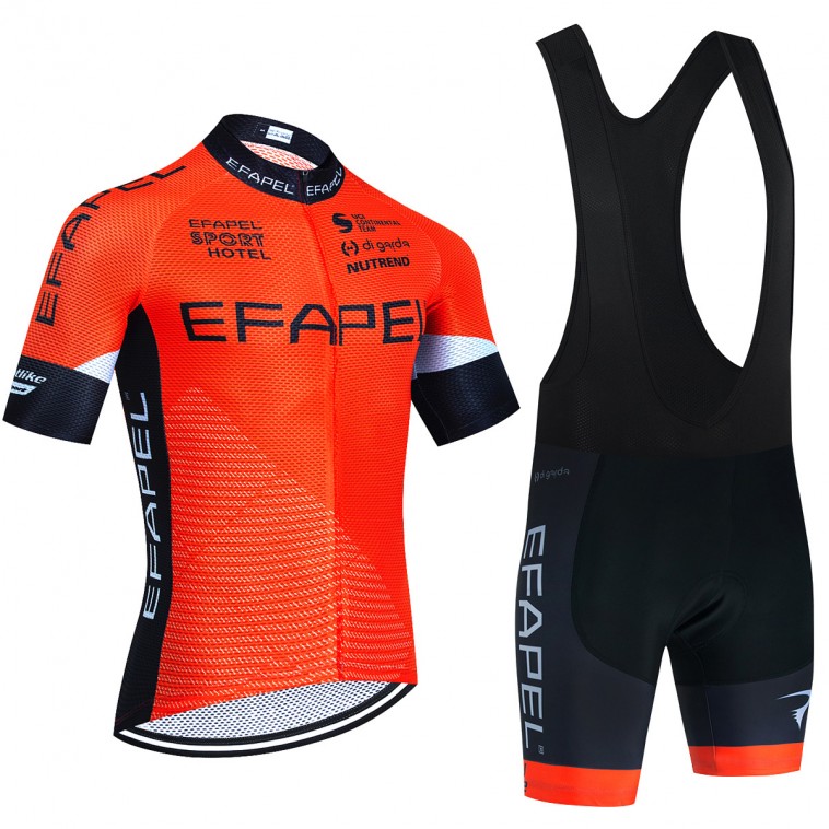 Ensemble cuissard vélo et maillot cyclisme équipe pro EFAPEL 2023 Aero Mesh