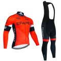 Ensemble cuissard vélo et maillot cyclisme hiver pro EFAPEL 2023