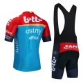 Ensemble cuissard vélo et maillot cyclisme équipe pro LOTTO Dstny 2023 Aero Mesh