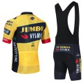 Ensemble cuissard vélo et maillot cyclisme équipe pro JUMBO Visma 2023 Aero Mesh