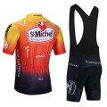 Ensemble cuissard vélo et maillot cyclisme équipe pro SAINT MICHEL Auber 93 2023 Aero Mesh