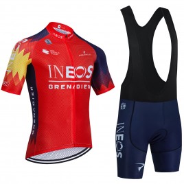Ensemble cuissard vélo et maillot cyclisme équipe pro INEOS Grenadier 2023 Aero Mesh