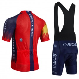 Ensemble cuissard vélo et maillot cyclisme équipe pro INEOS Grenadier 2023 Aero Mesh