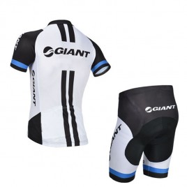 Ensemble cuissard vélo sans bretelles et maillot cyclisme équipe pro Giant