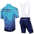 Ensemble cuissard vélo et maillot cyclisme équipe pro ASTANA Qazaqstan 2023 Aero Mesh